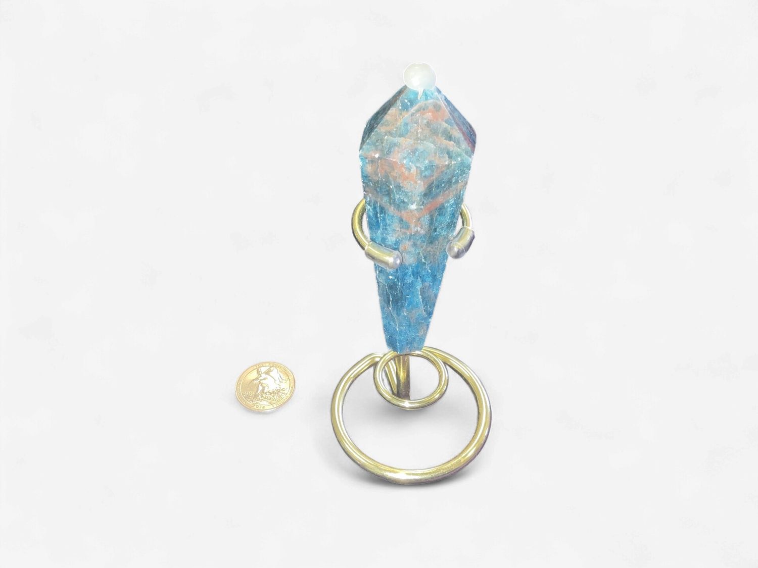 Apatite Wand with Stand $39