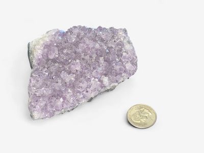 Amethyst cluster $35