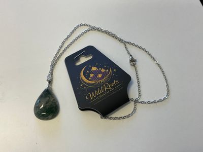 Moss Agate Necklace