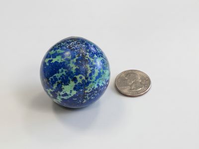 Azurite-Malachite sphere $225