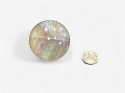 Fluorite sphere $65