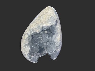 Celestite Egg Geode $85