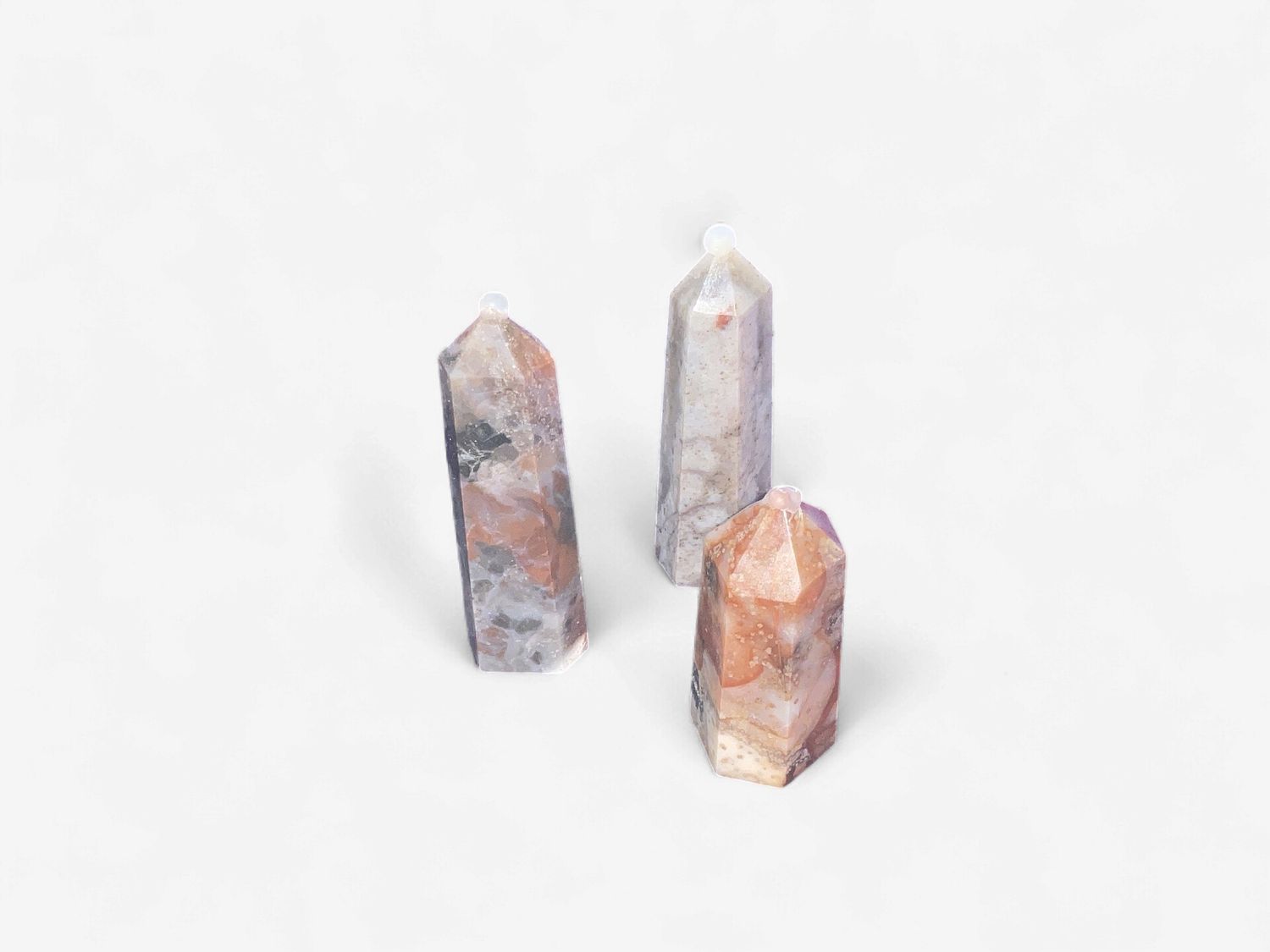 Starry Night Agate Tower $22