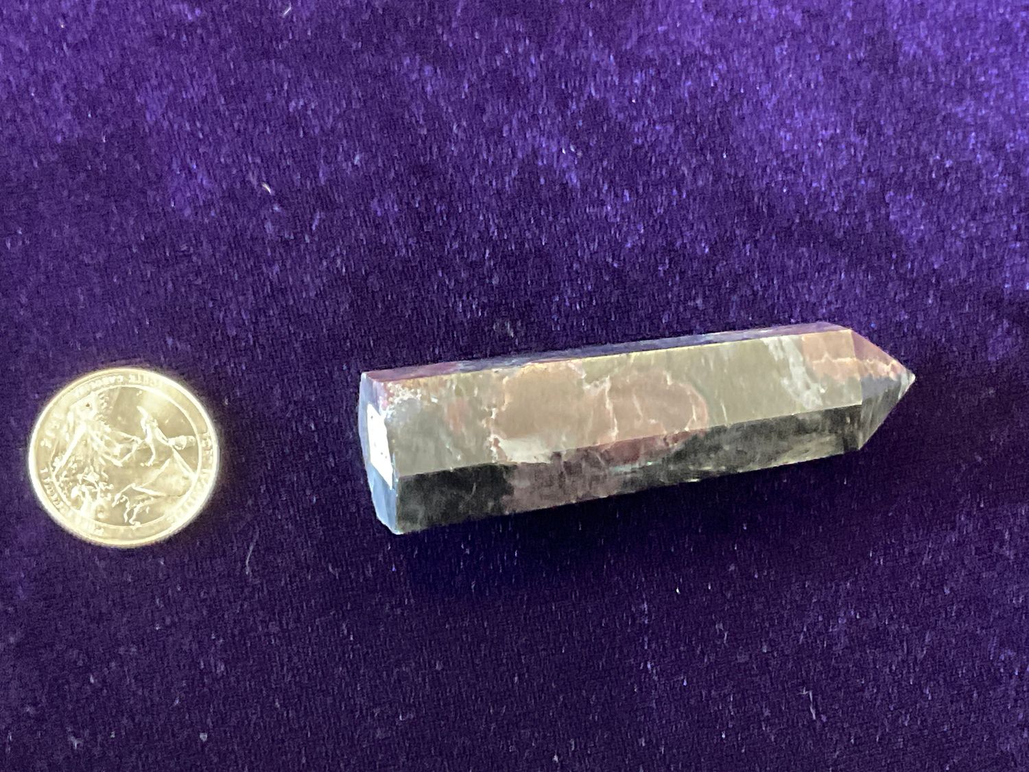 Garnet in Arfvedsonite Matrix Tower, cost: $20