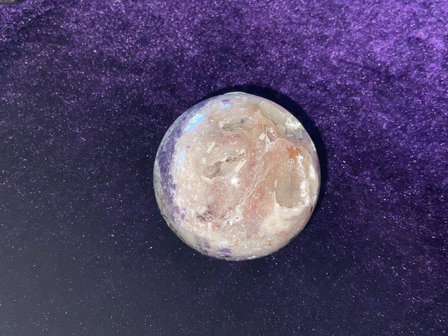 Fluorite Sphalerite Sphere, cost: $59