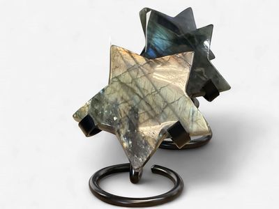 Labradorite Star with stand $39