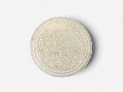 Selenite Charging Plates