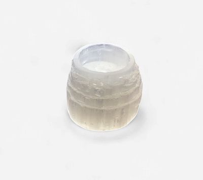 Selenite Candle Holders