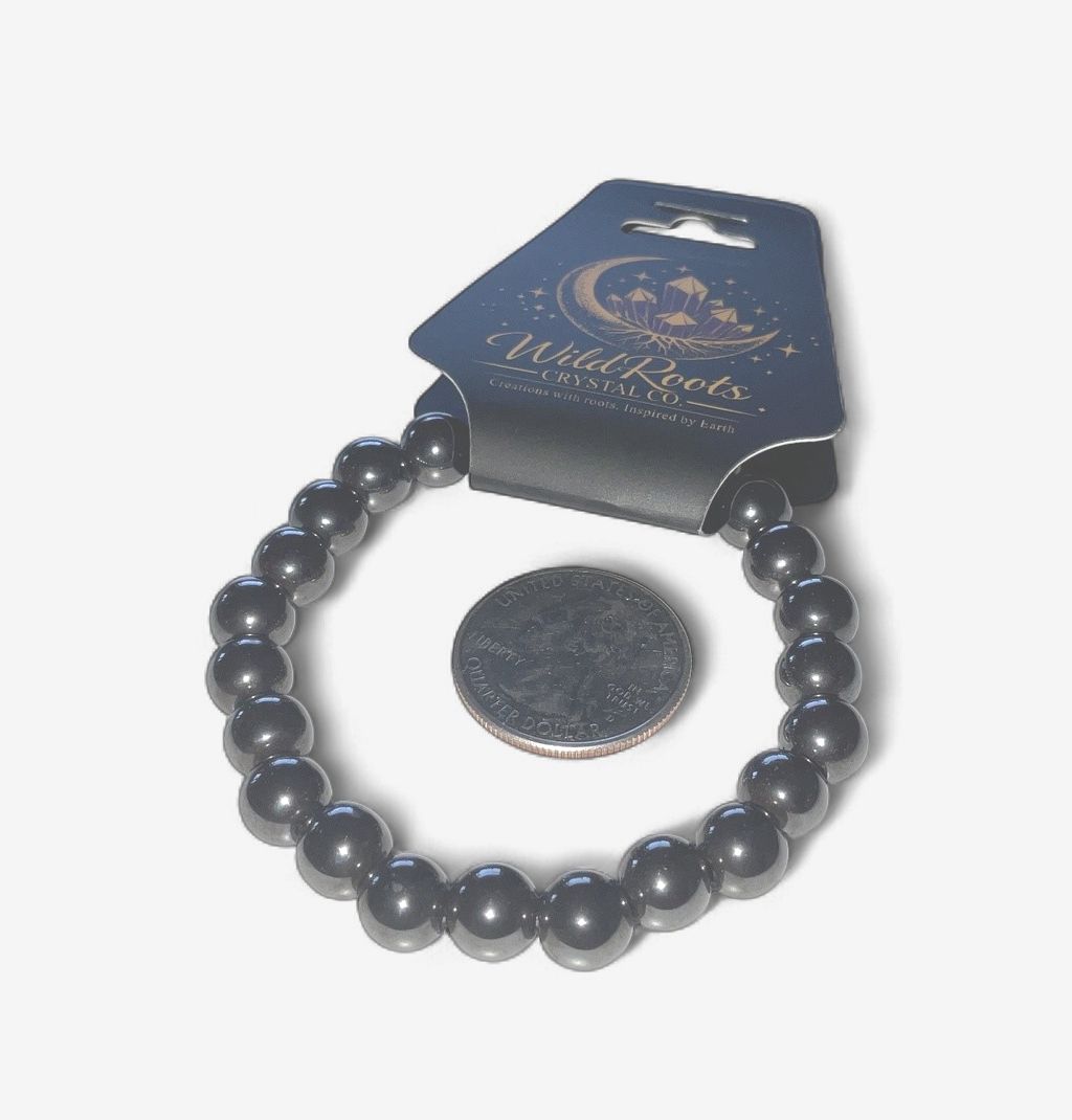 Hematite Bracelet, Type: Round bead