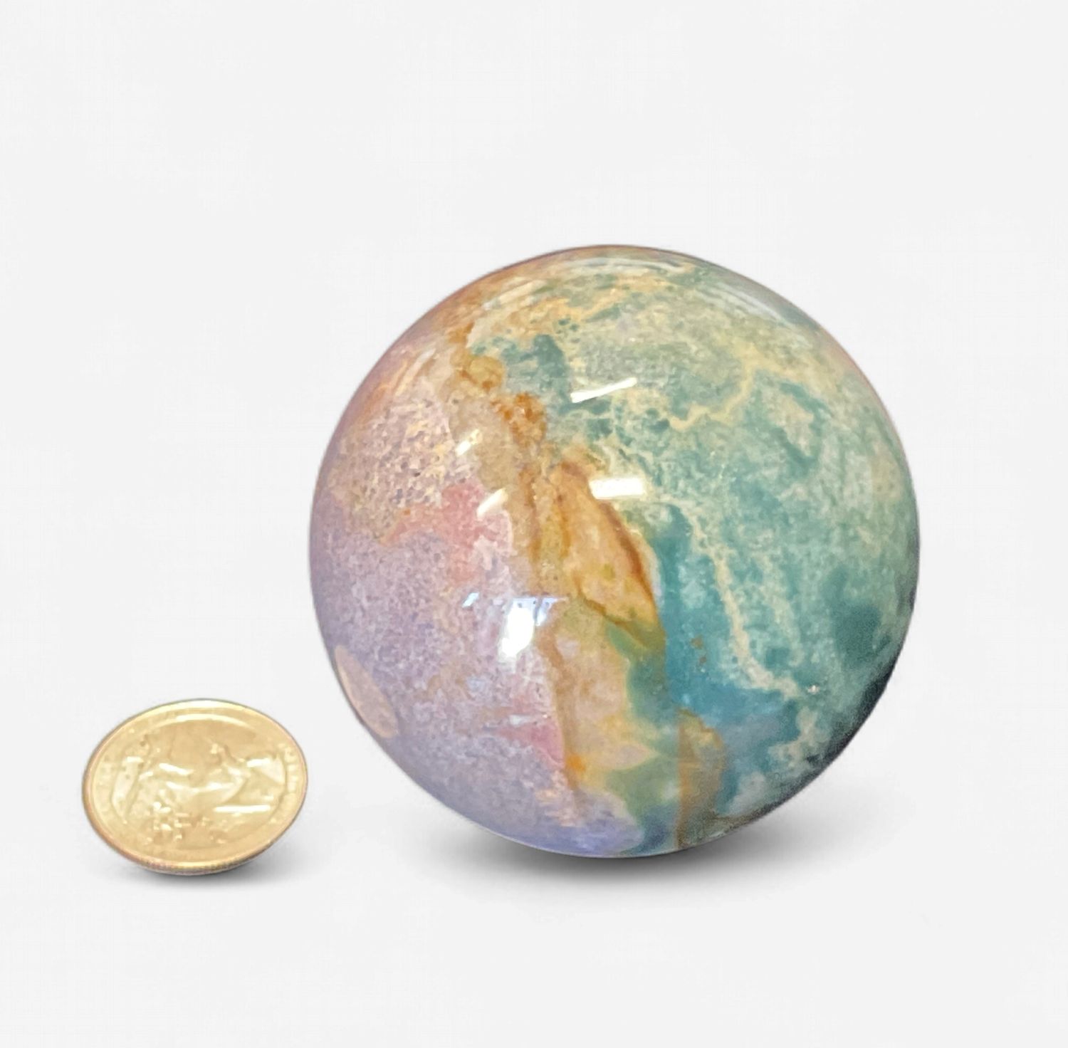 Ocean Jasper Spheres, cost: $39
