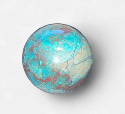 Hematite &amp; Turquoise Spheres