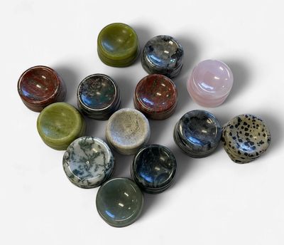 Assorted Crystal Sphere Holders