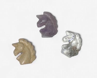 Mini Unicorn Carvings