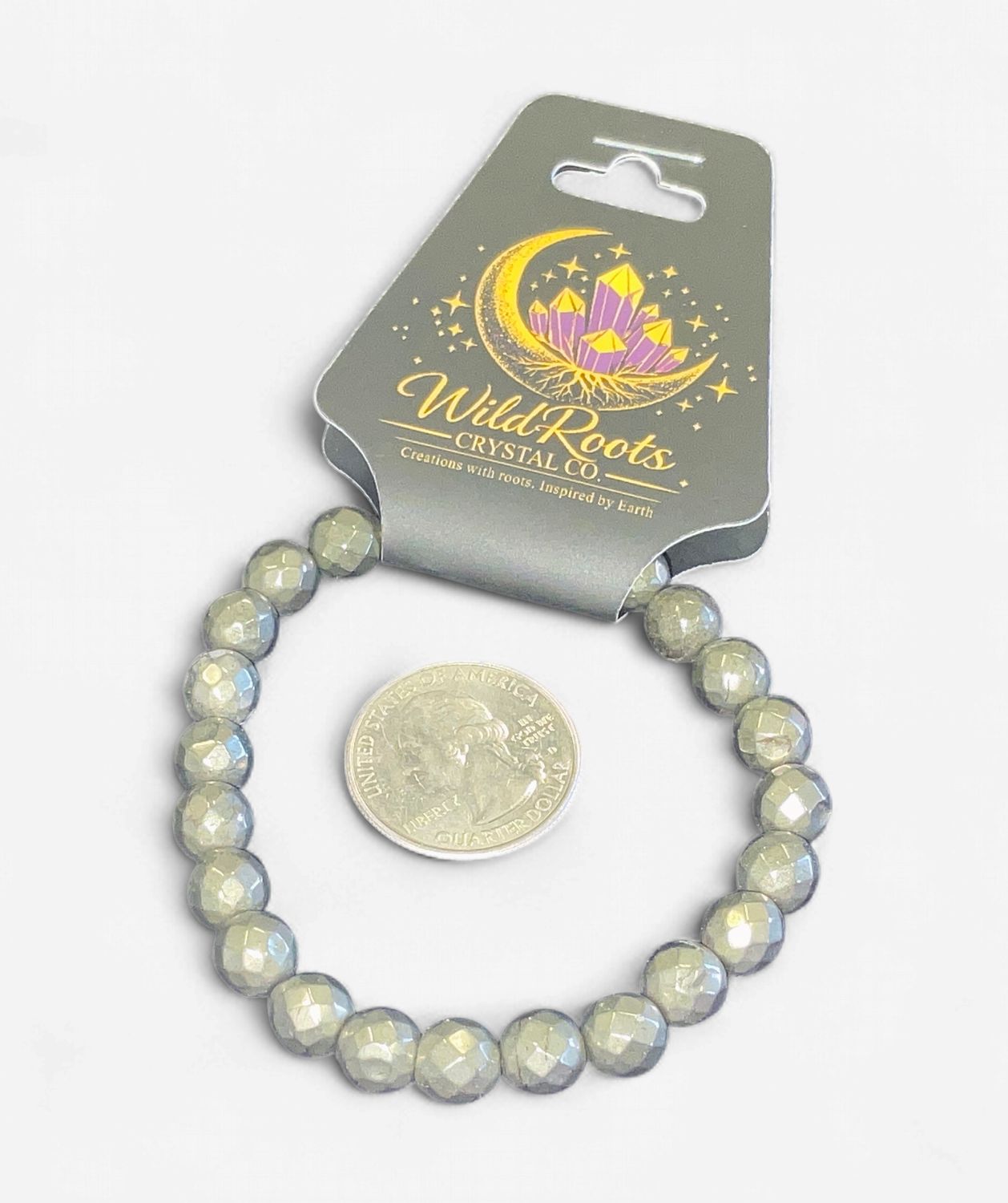 Faceted Pyrite Bracelet