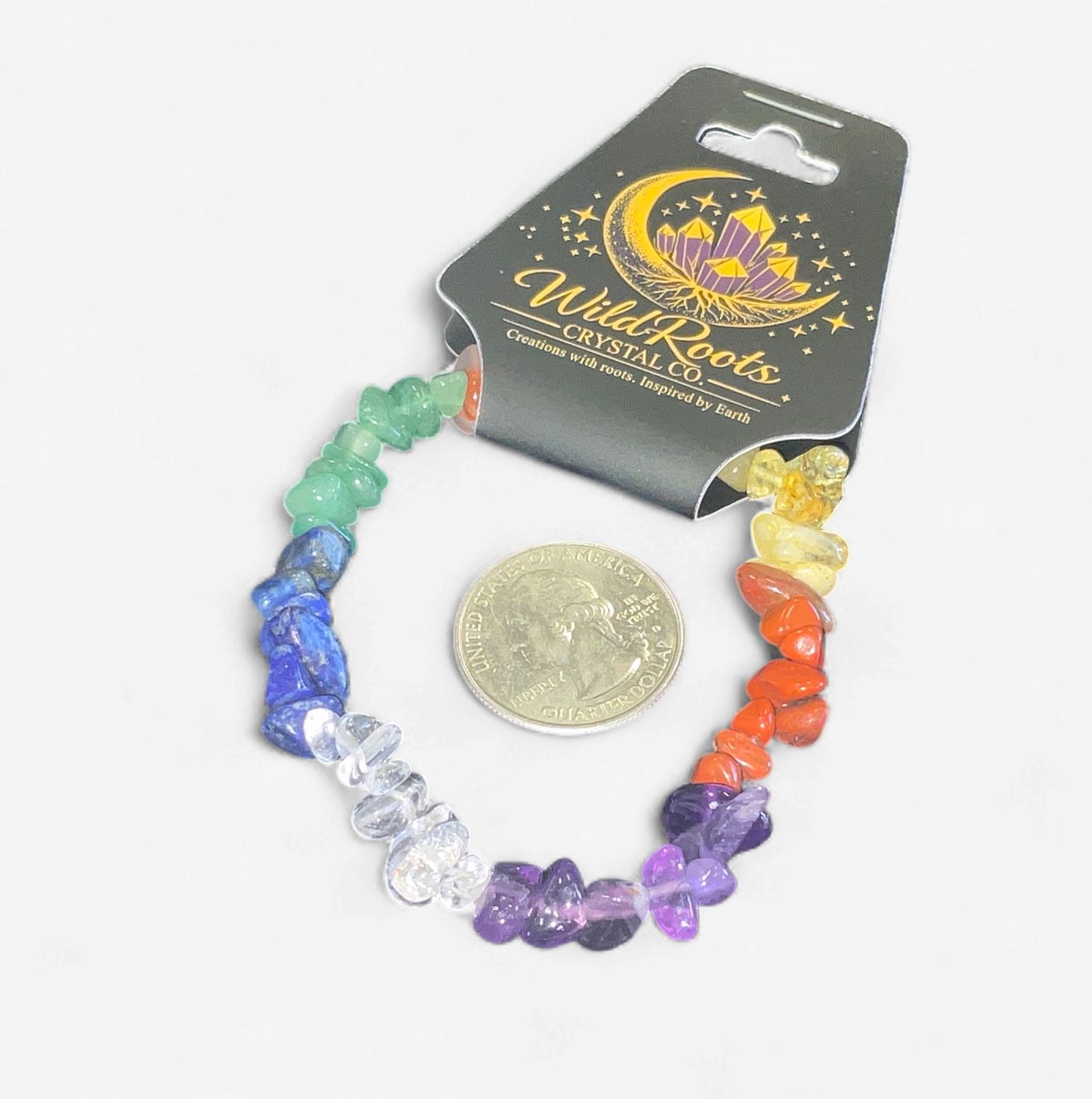 Chakra Chip Bracelet