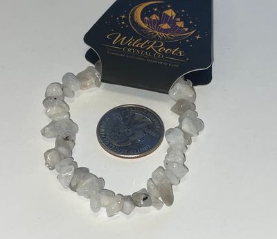 Moonstone Chip Bracelet