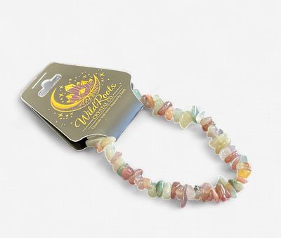Indian Agate Chip Bracelet