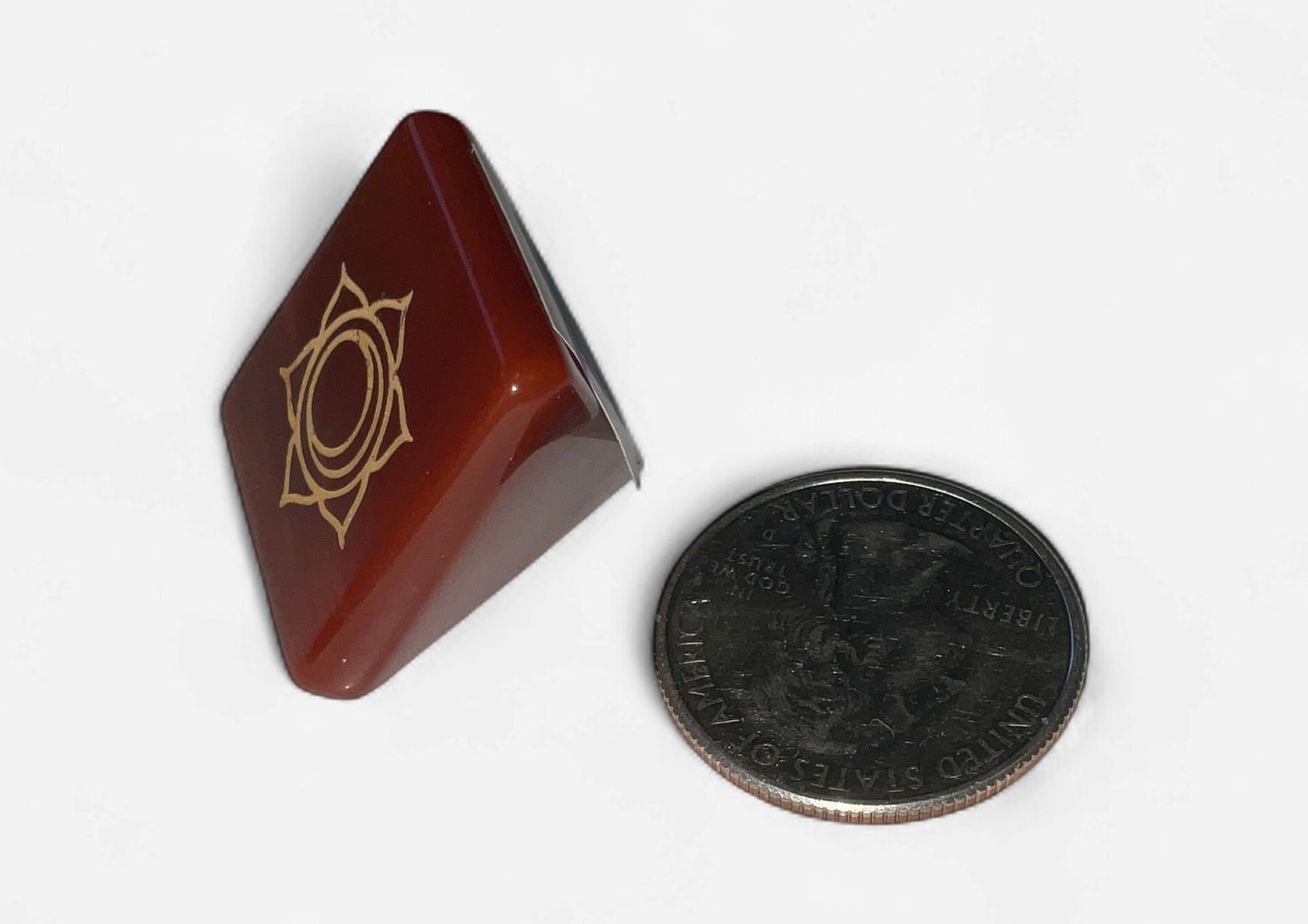 Red Jasper Root Chakra carving