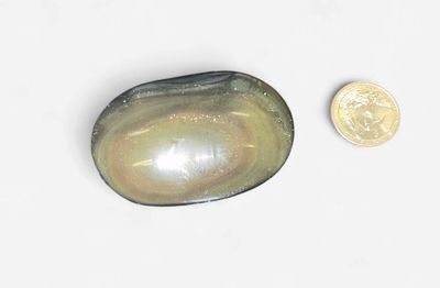 Rainbow Obsidian Palm Stone