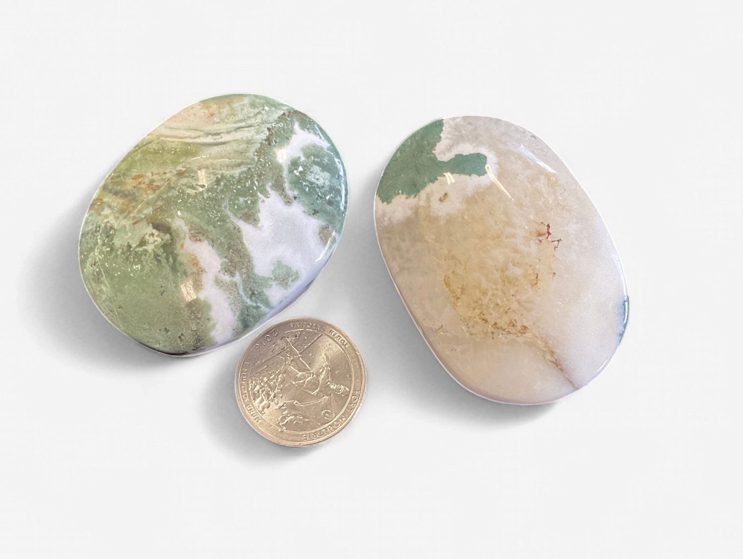 Unicorn Jasper Palm Stone, cost: $19