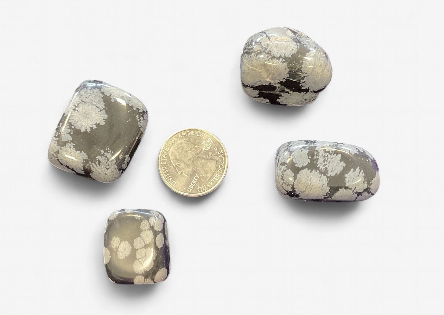 Snowflake Obsidian Tumble