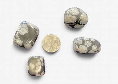 Snowflake Obsidian Tumble