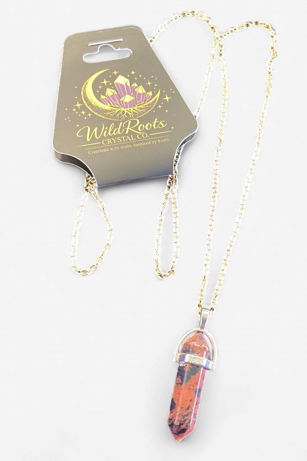 Red Obsidian necklace