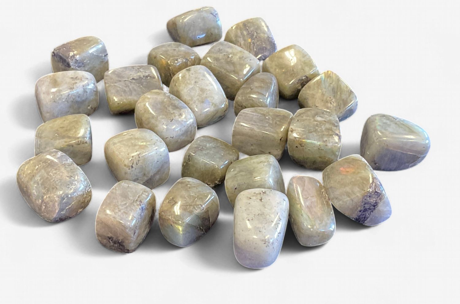 Labradorite Cube Tumbles