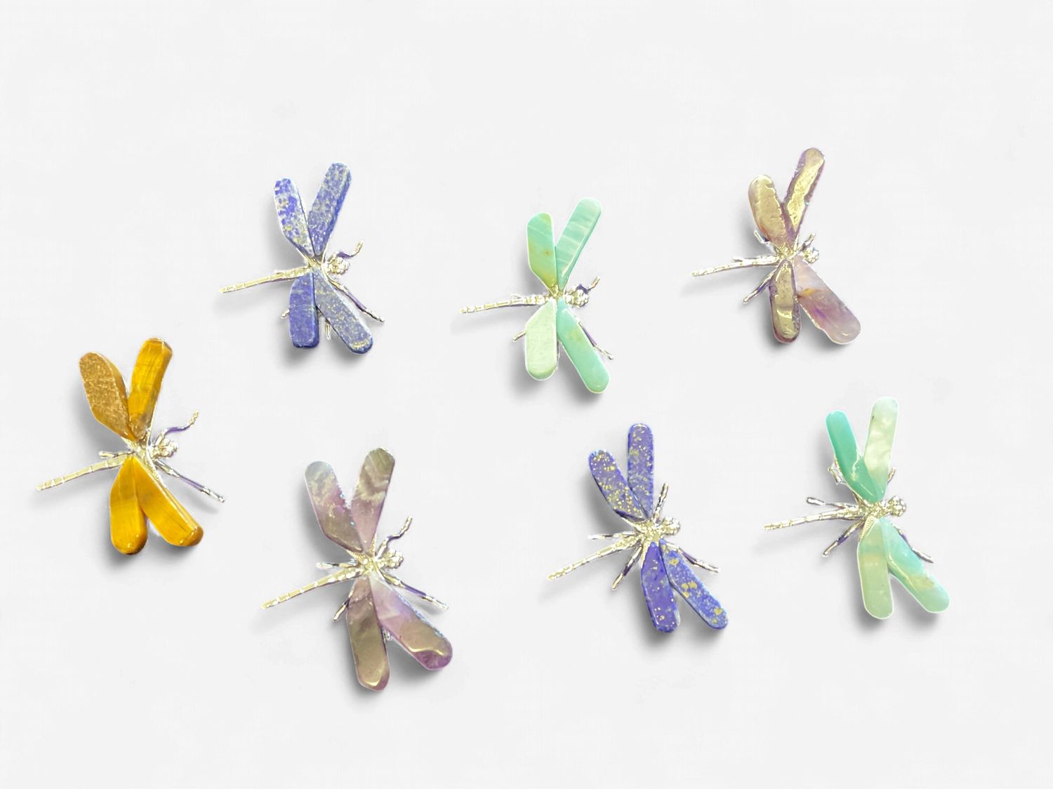 Dragonfly Crystal Figurines