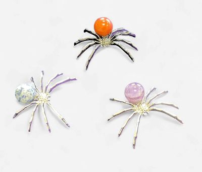 Assorted Crystal Spiders