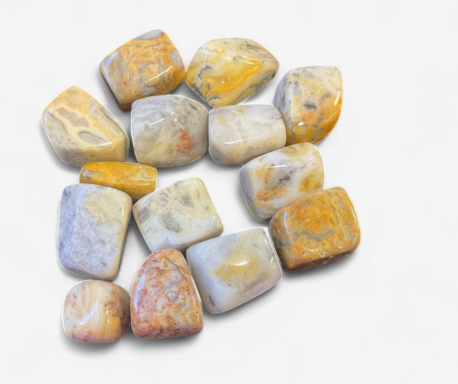 Lace Agate Tumble Cubes