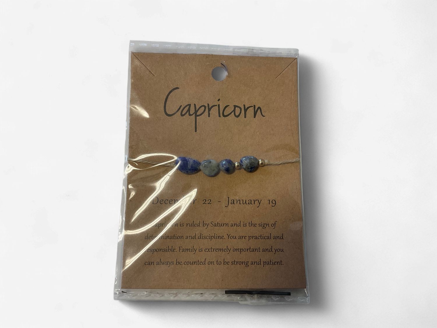 Zodiac Bracelet, Type: Capricorn