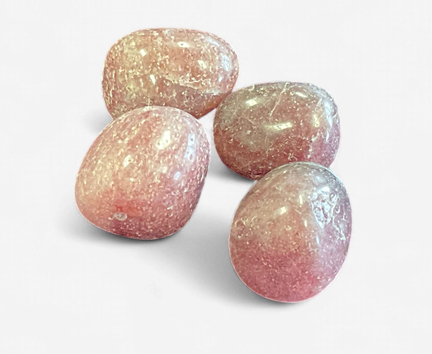 Strawberry Quartz Tumbles