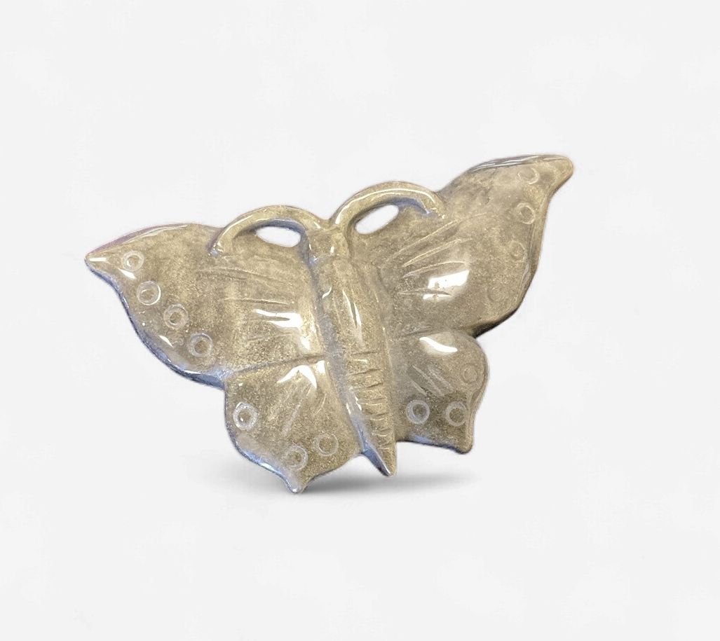 Golden Obsidian Butterflies