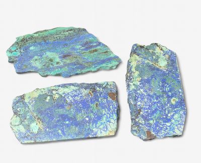 Azurite Slices