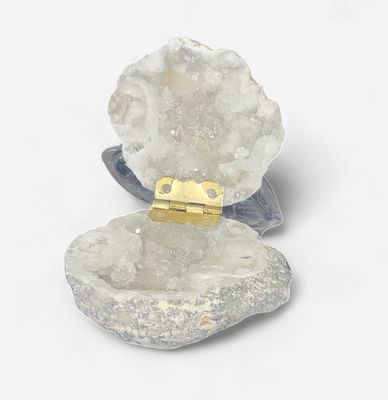 Moroccan Geode Jewelry Box