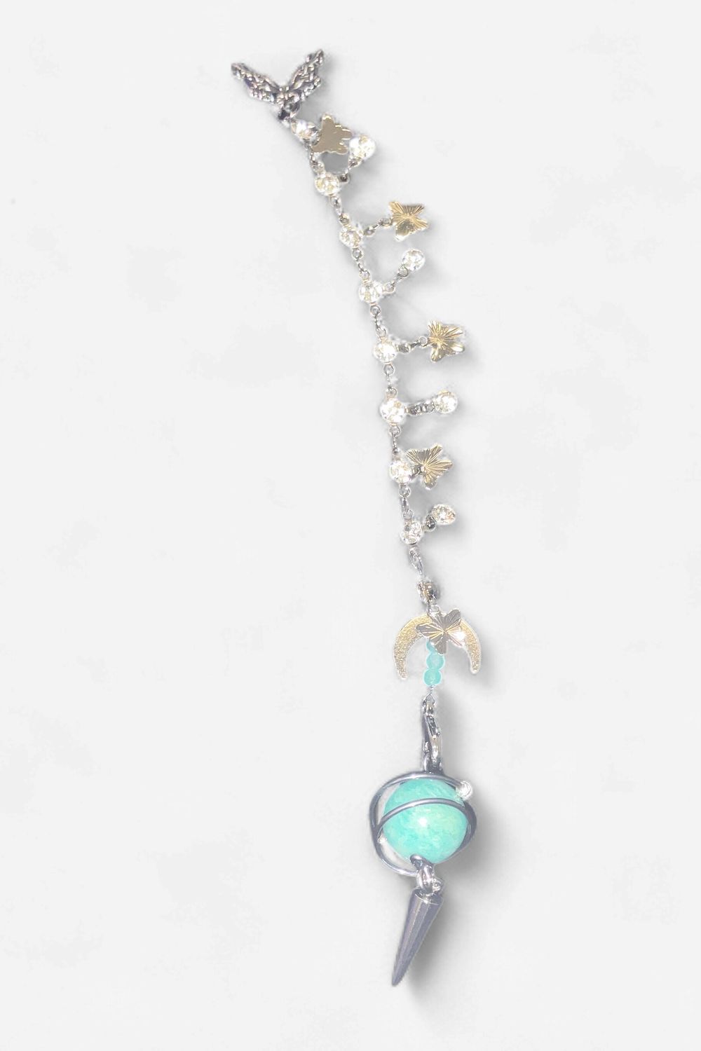 Butterfly Moon Pendulum, Type: Amazonite