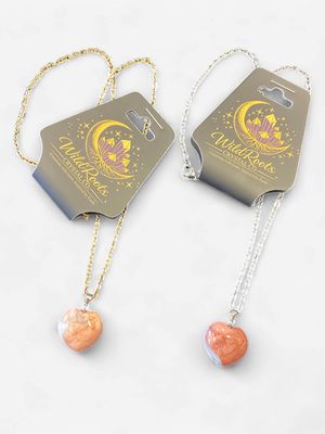 Flower Agate Necklace