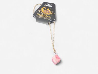 Rhodonite Square Necklace