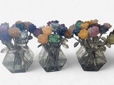 Assorted Crystal Roses