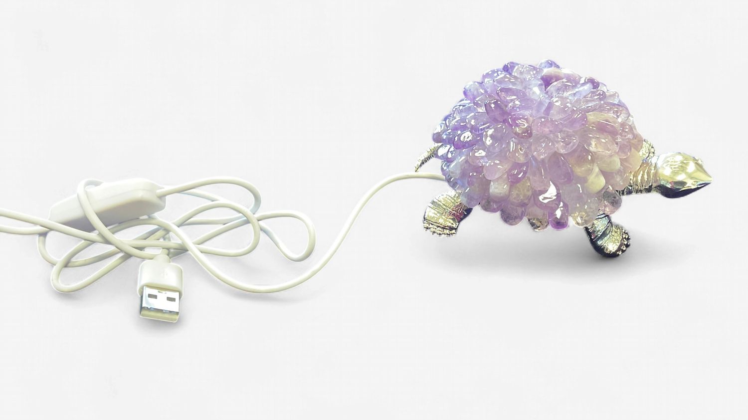 Amethyst Turtle Light
