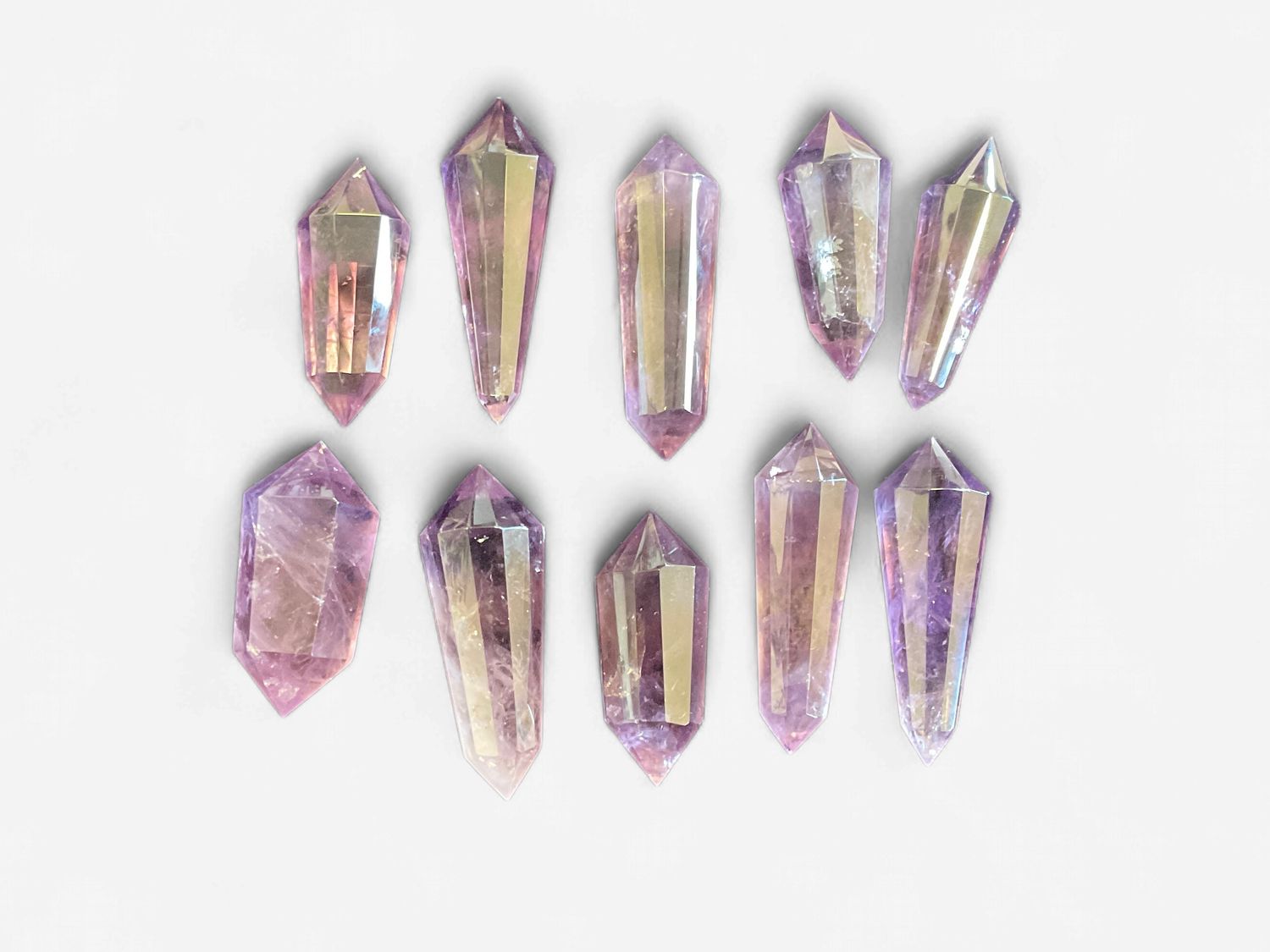 Amethyst Vogel Cut Crystals