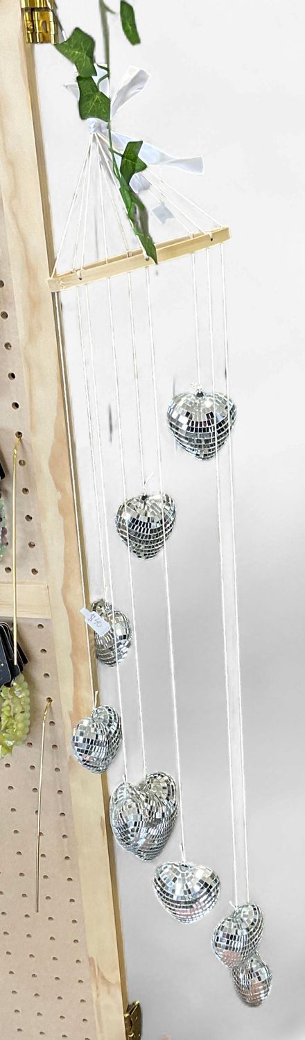Disco Heart Suncatcher