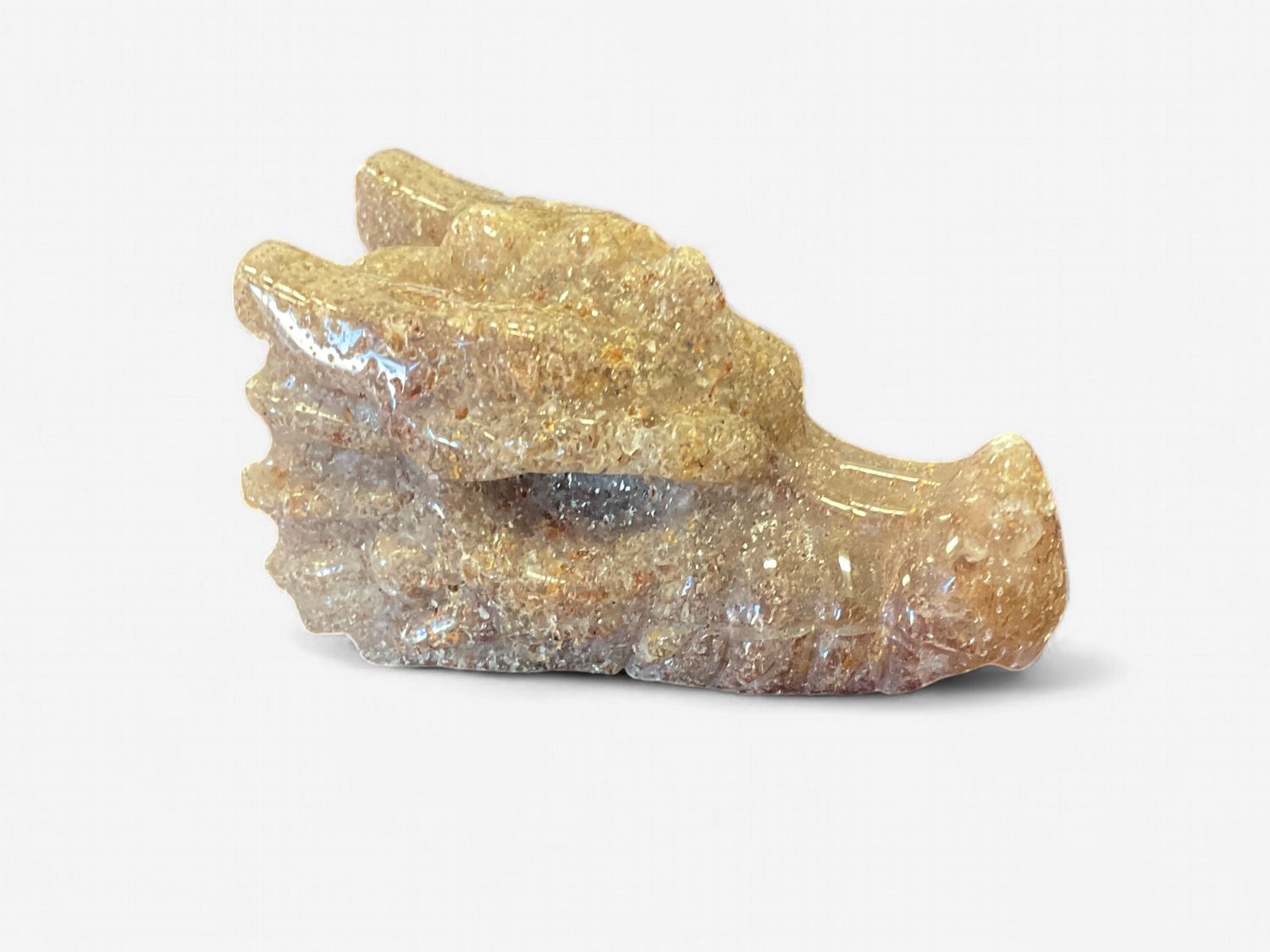 Assorted Dragon Heads, Type: Strawberry Quartz