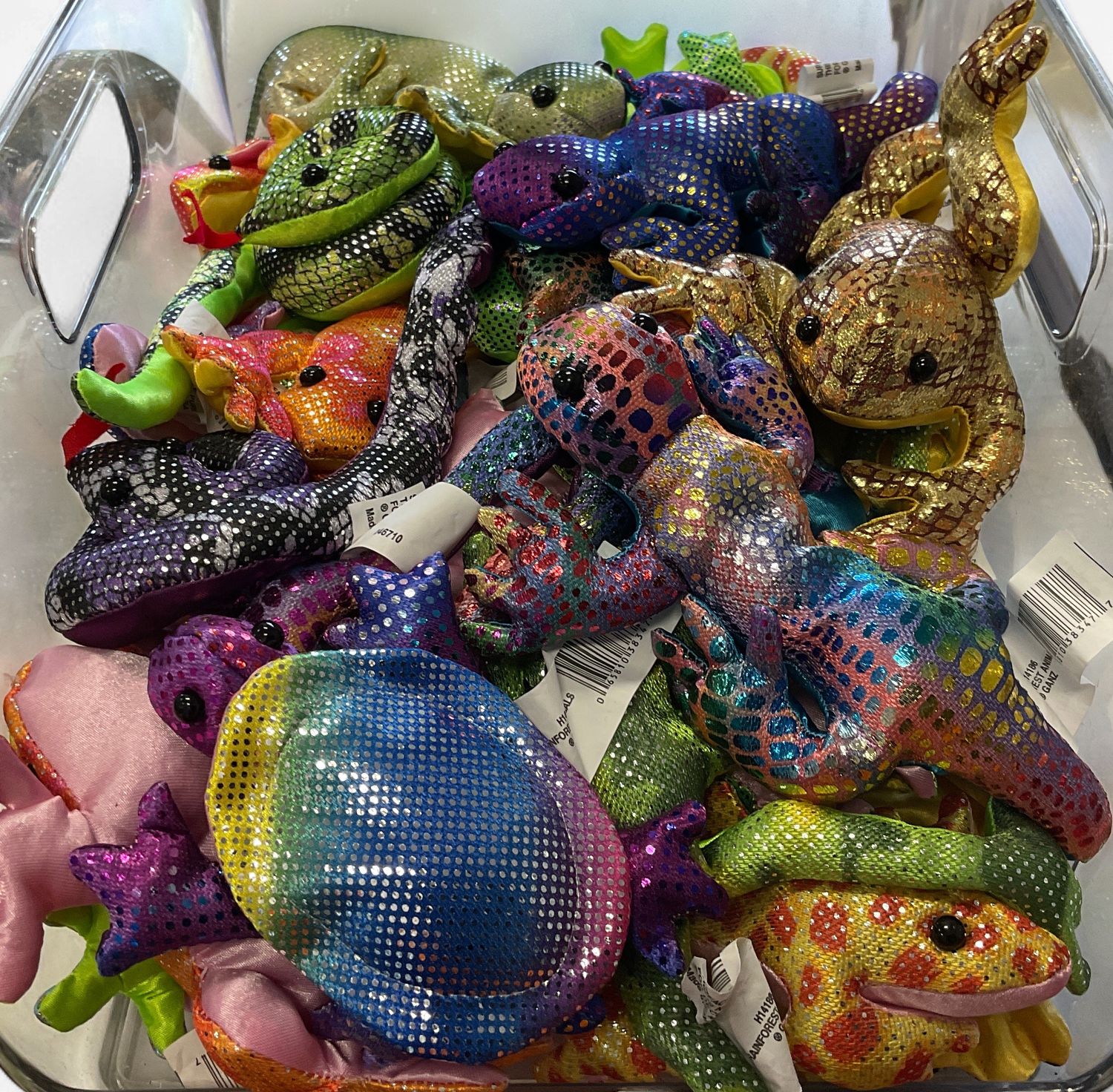 Rainforest Animal Plushies