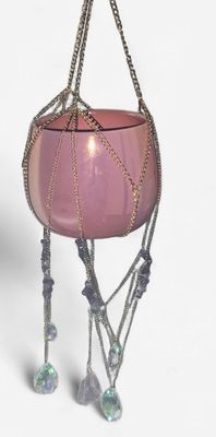 Hanging Sun Catcher Plant Pots