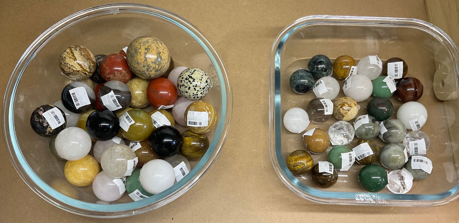 Assorted Crystal Sphere