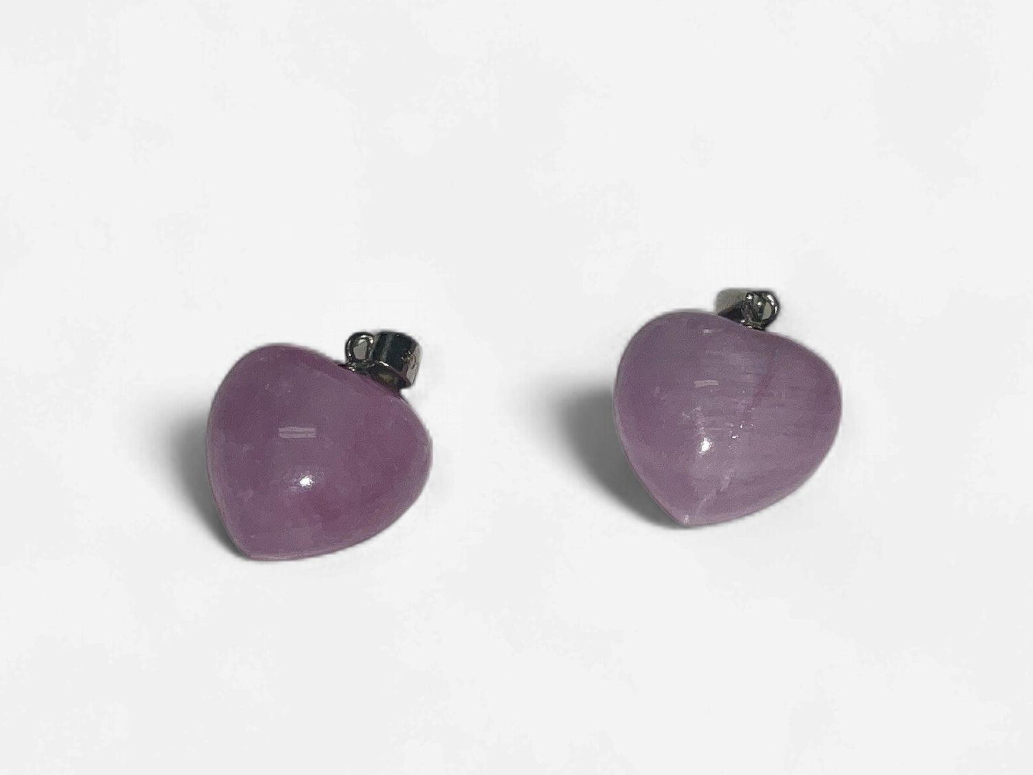 Kunzite Heart Pendant