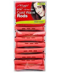 Cold Wave Rods (Long 6/16 in Pink)