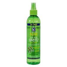 Fantasia IC Hair Polisher Olive Firm Hold Spritz Hair Spray 12 oz